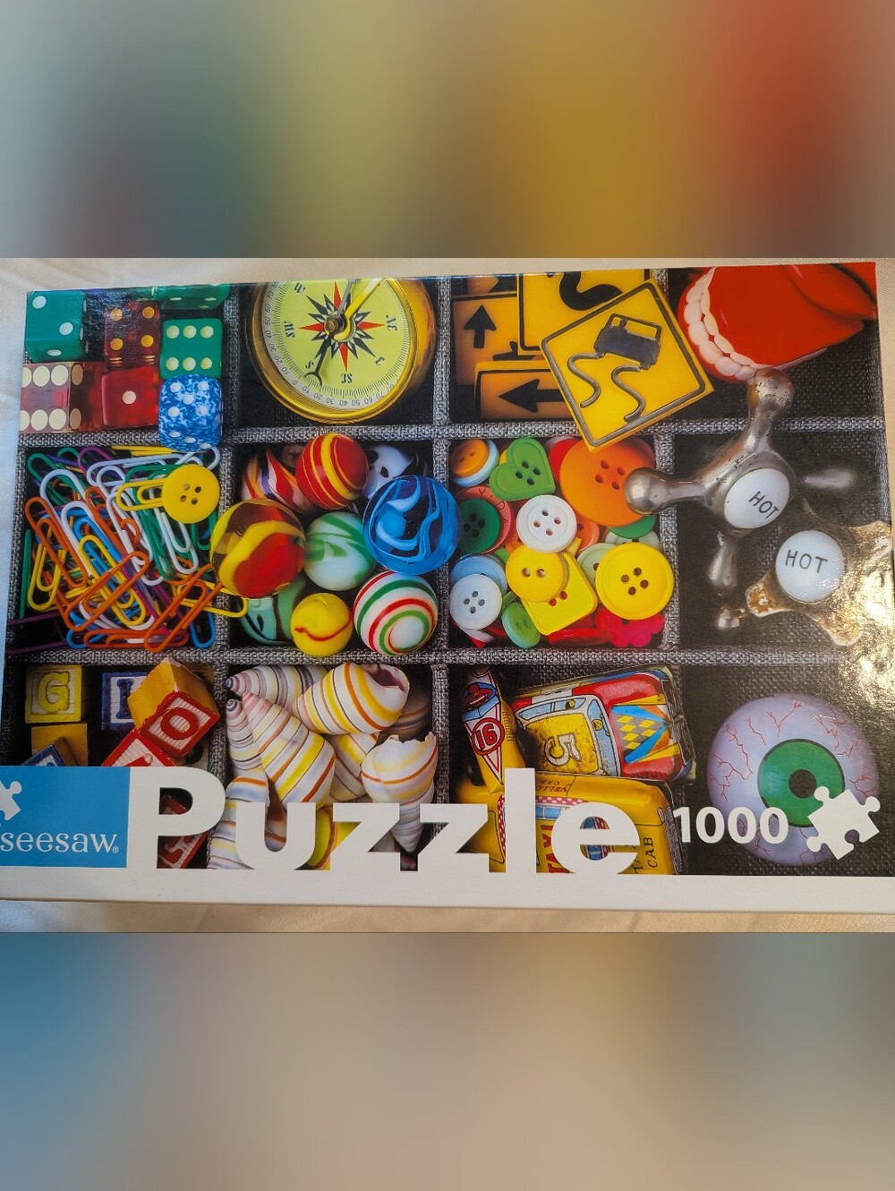 Colorful Collectibles 1000 Piece Jigsaw Puzzle By Seesaw